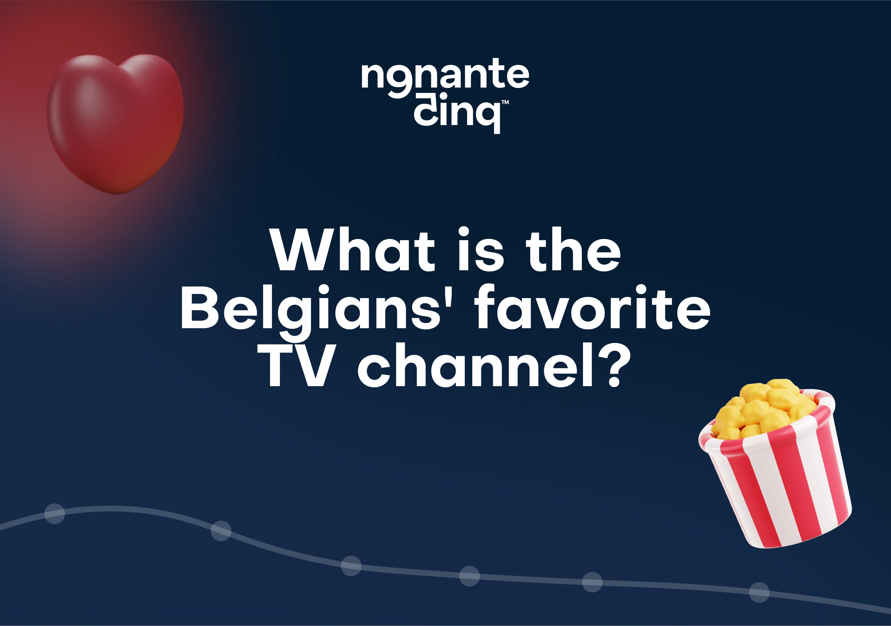 What is the Belgians' favorite TV channel ?