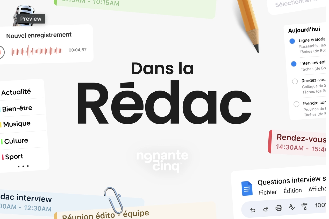 Dans la Rédac
